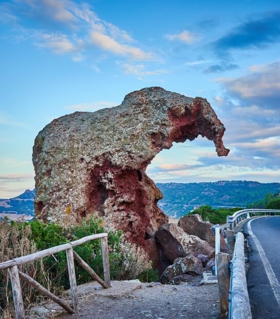 roccia dell'Elefante è un grosso masso trachitico e andesitico