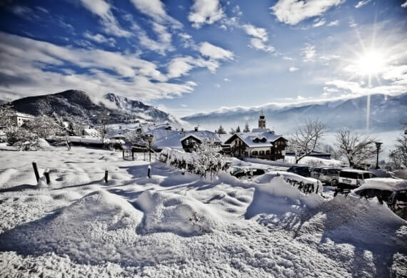Val di Fassa innevata