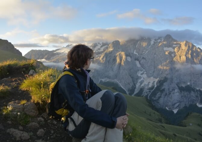 Alba sulla Marmolada