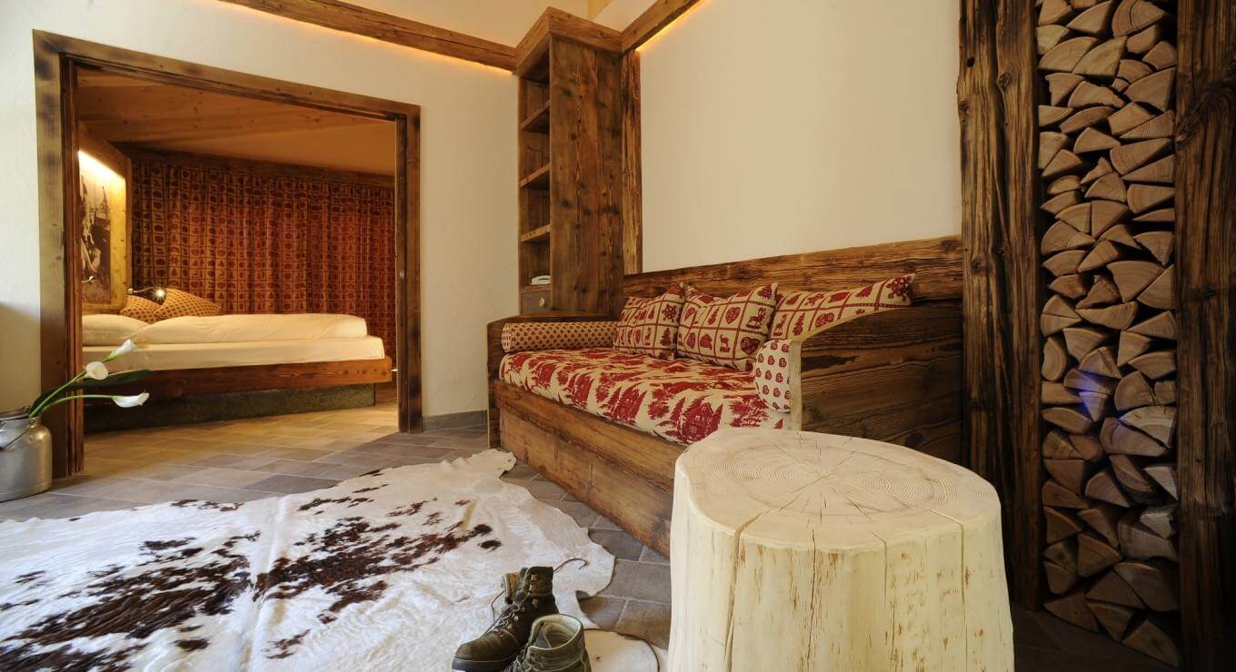 Salottino della Malga Suite