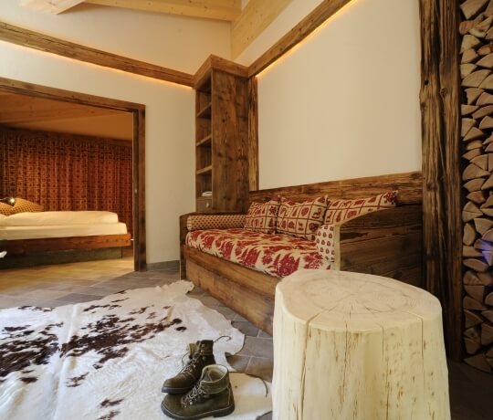 Malga Suite living room