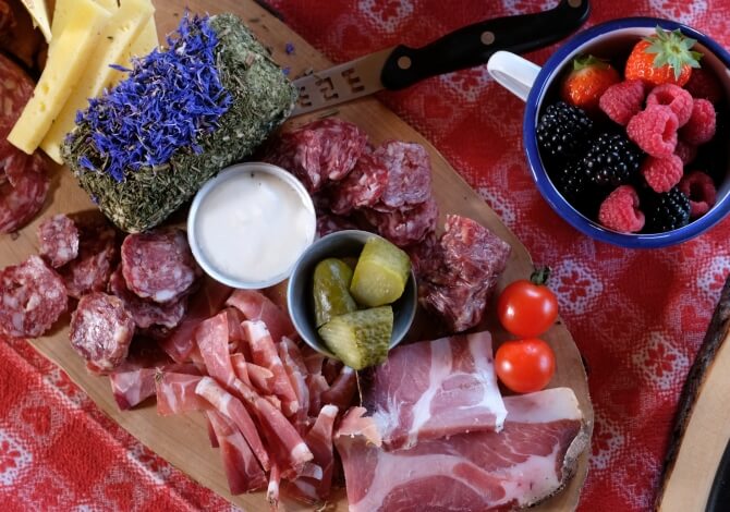 Salumi della Val di Fassa