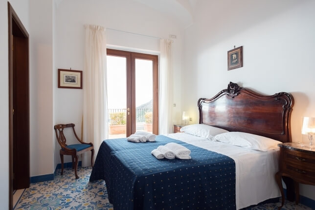 double room in the villa magnifico 