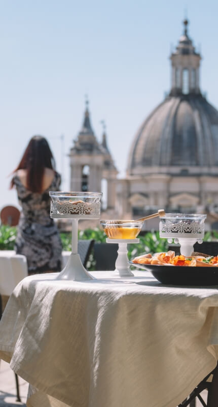 san pietro visto dalla terrazza 5 lune