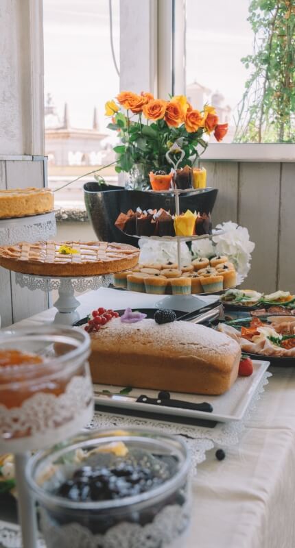 buffet colazione dell'antica dimora 5 lune