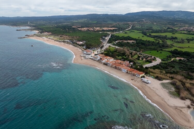 vignola beach gallura sea