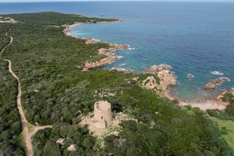 image from above and tower from above 