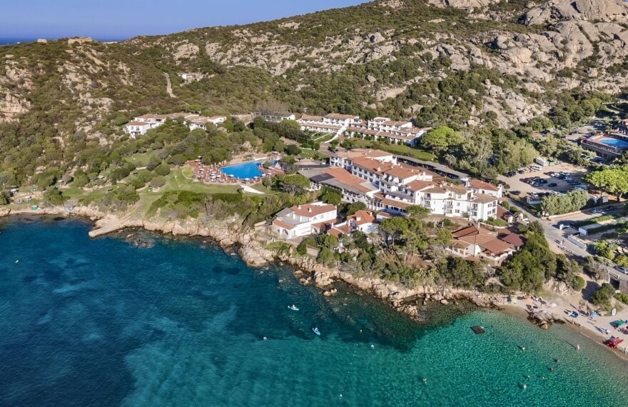 hotel bisaccia from above