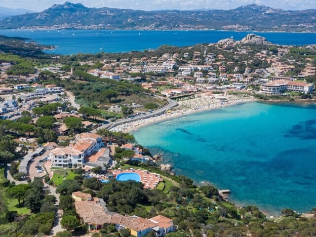 bisaccia baja sardinia view