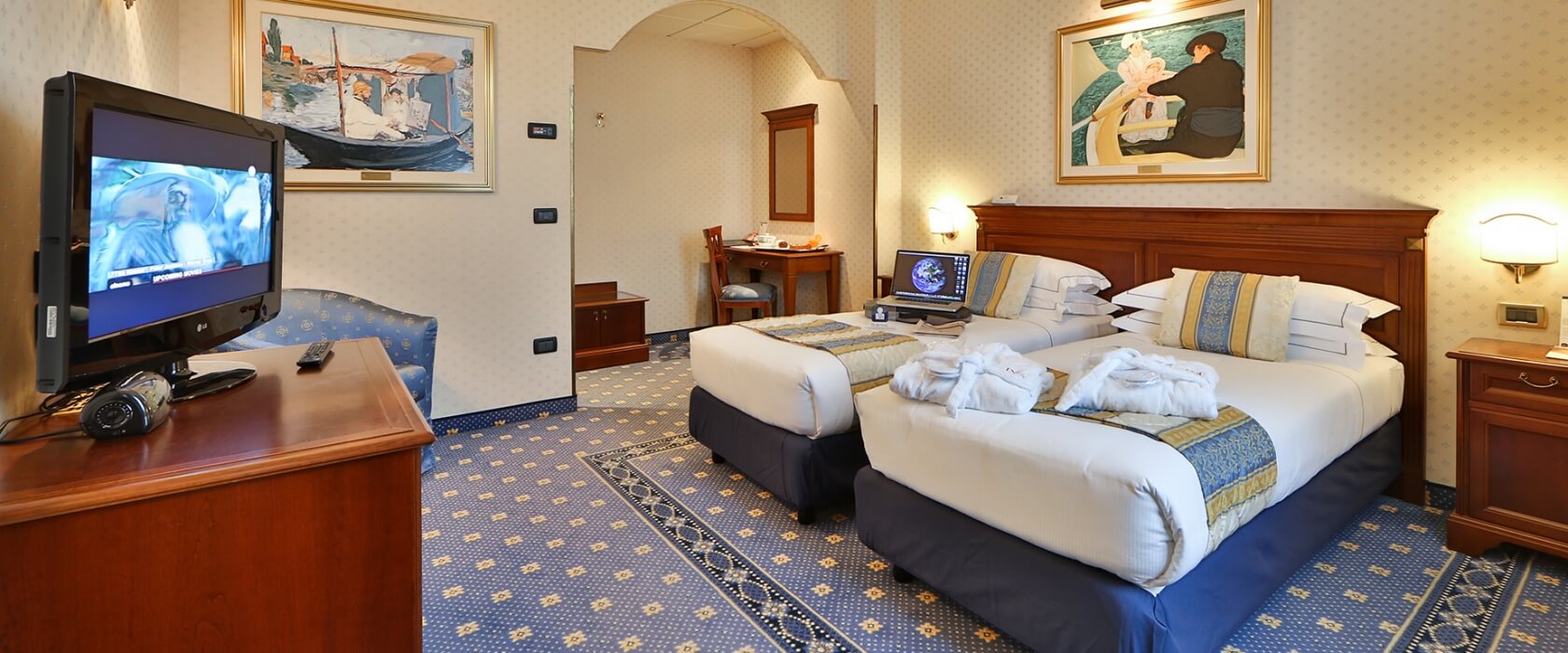 Il BW Classic Hotel propone ampie e accoglienti camere