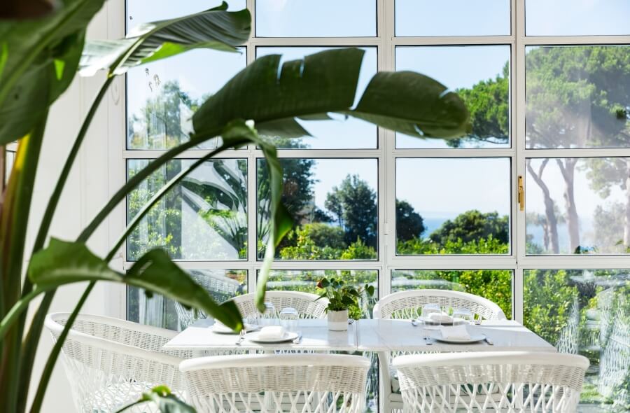 scorcio di una sala pranzo