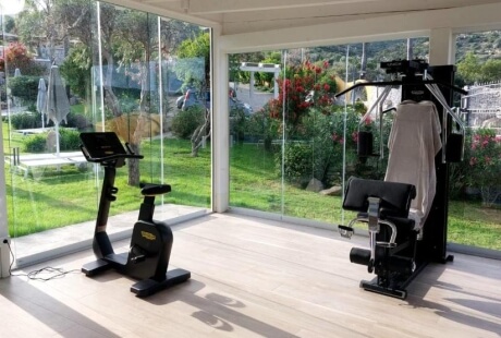 Gym and movement at Cruccùris Resort