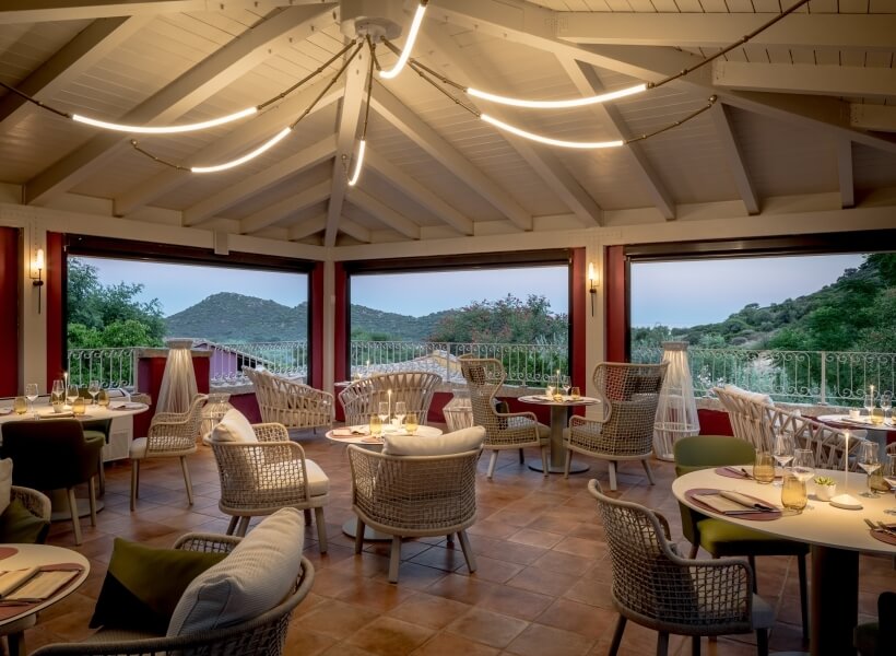 foto sala ristorante mesaluna