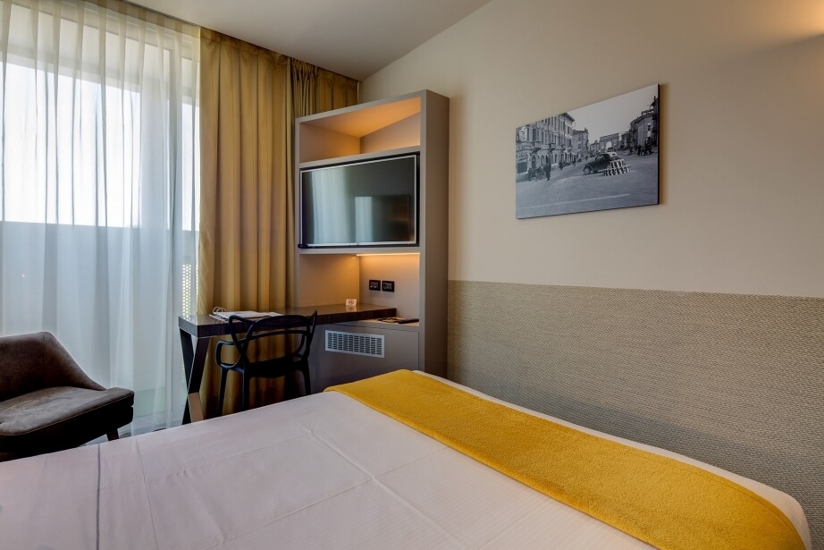 BW Plus Hotel Farnese offers comfortable and big rooms