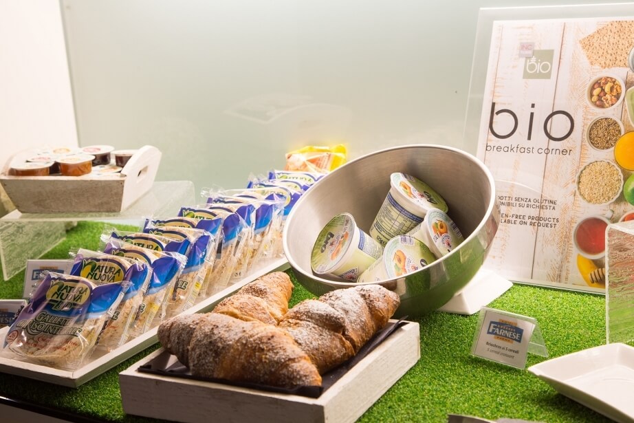Biological products in our breakfast buffet