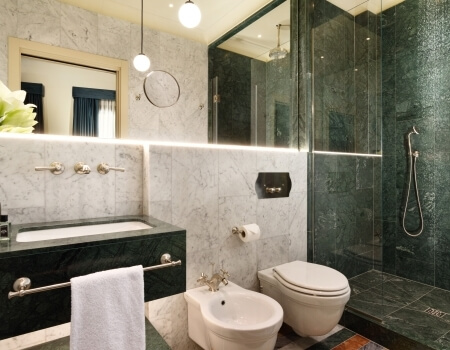 marble bathroom classic room