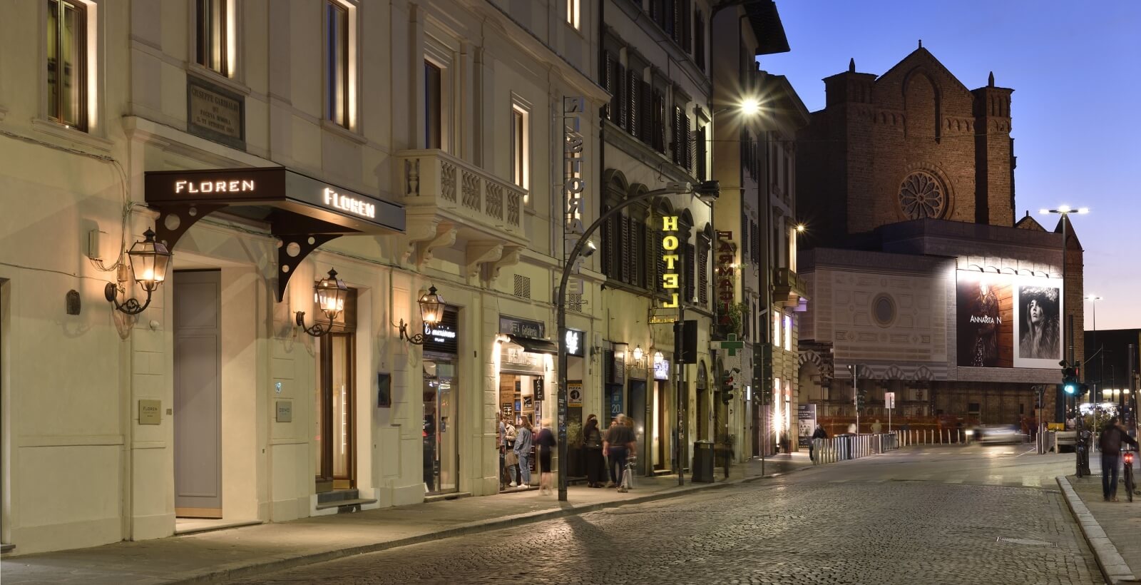 viale adiacente il floren hotel