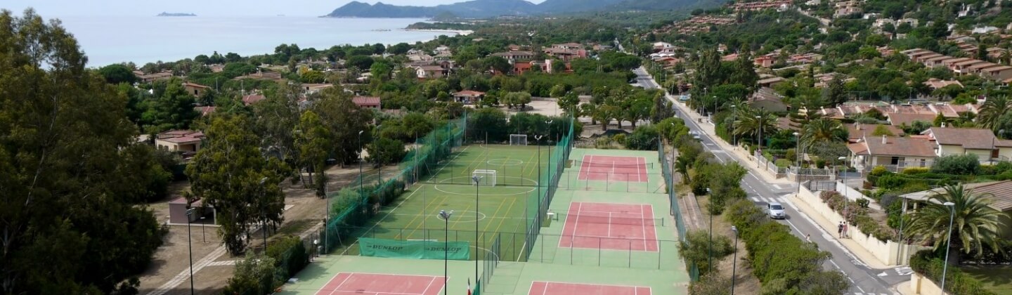 Vista Panoramica Campi da Tennis