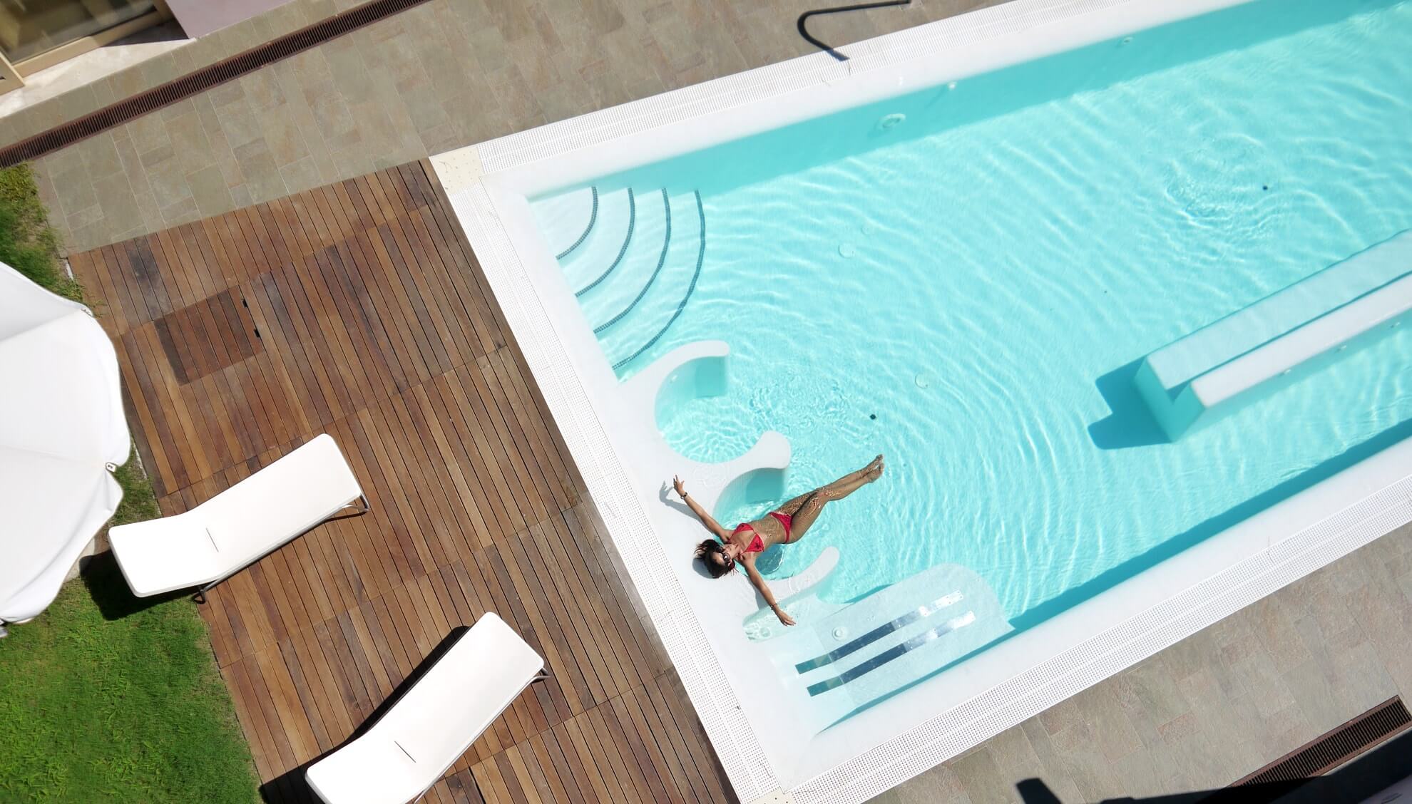 Piscina dell'Hotel Free Beach Club di Costa Rei