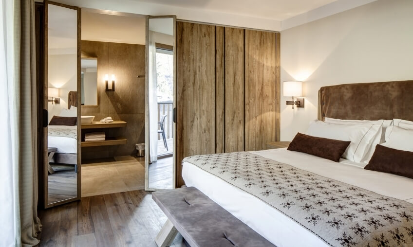 Suite del Grand Hotel Courmayeur Mont Blanc