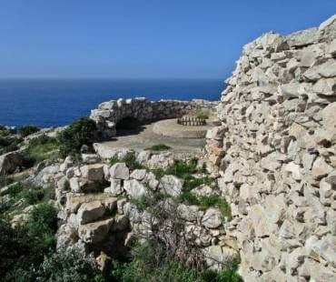 Postazione di difesa a Punta giglio