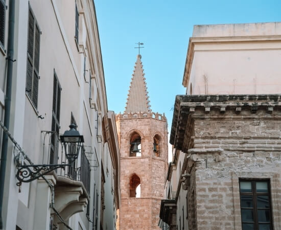 a bell tower of alghero