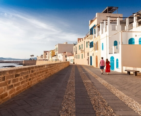 street of alghero