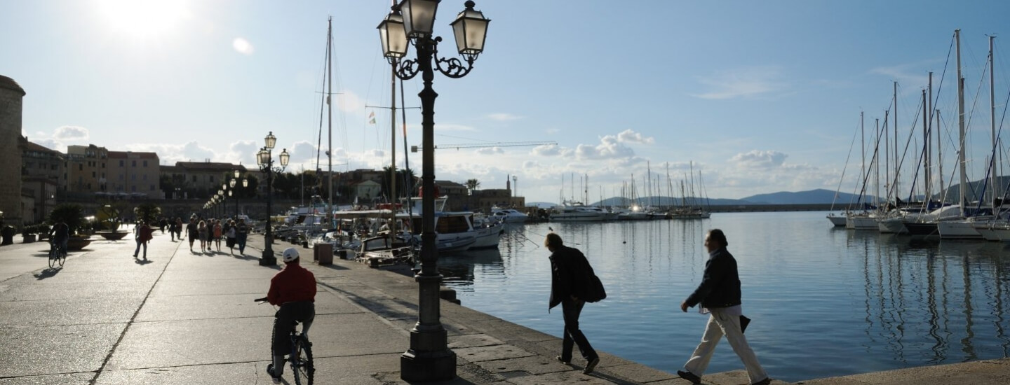 Angolo del porto di Alghero