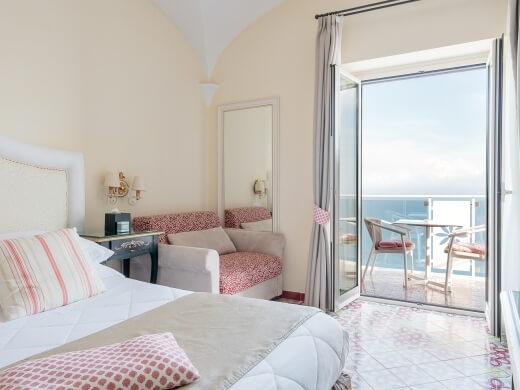 Hotel Margherita Amalfi Coast Deluxe Room 2