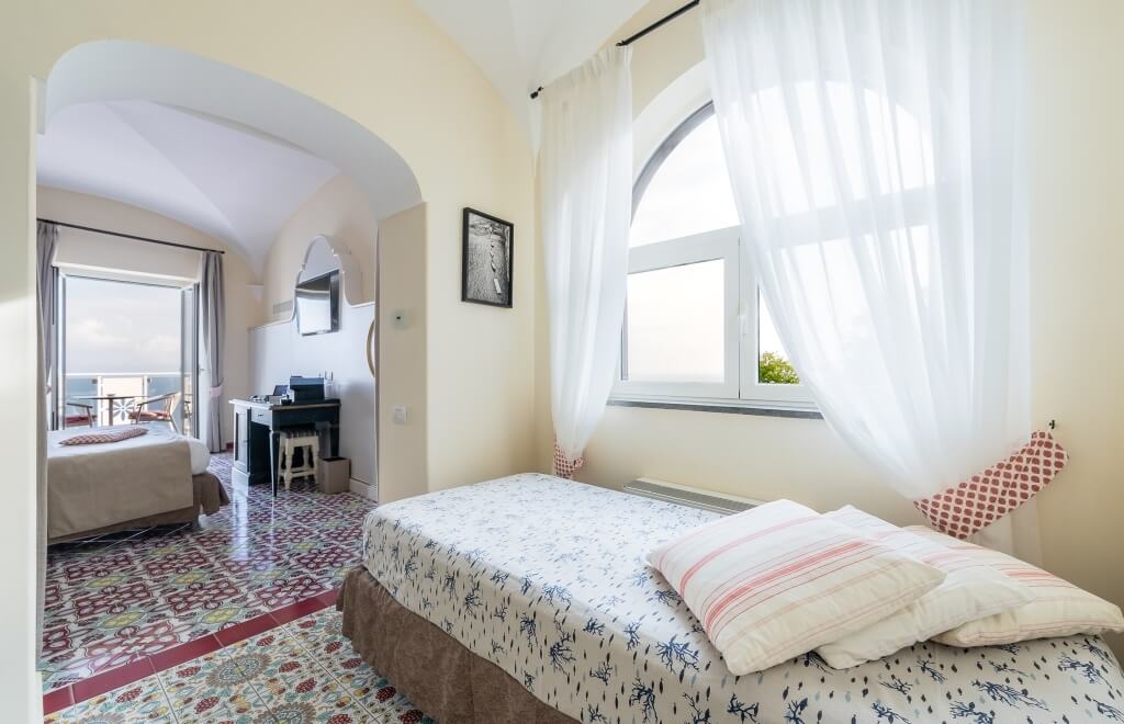 Hotel Margherita Amalfi Coast Deluxe Family Room 2