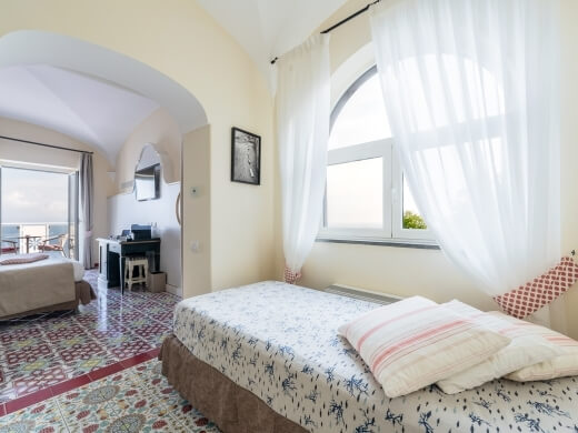 Hotel Margherita Amalfi Coast Deluxe Family Room 2