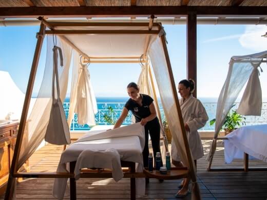 trattamento massaggio all'hotel margherita