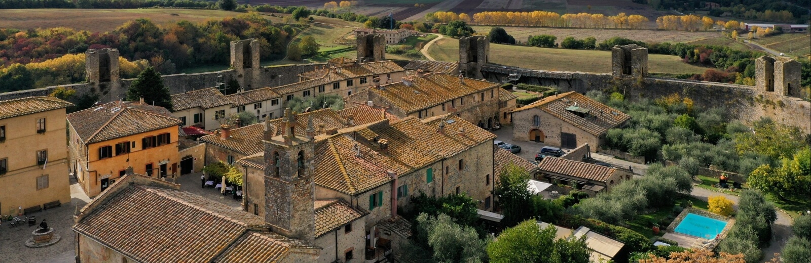 Vista verso S Gimignano