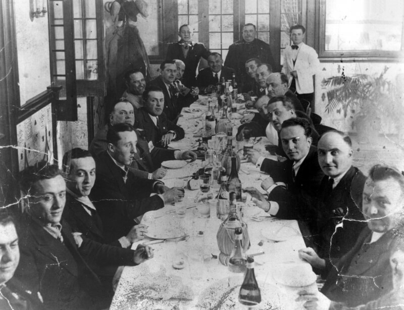 An old picture of the restaurant | Hotel Palace