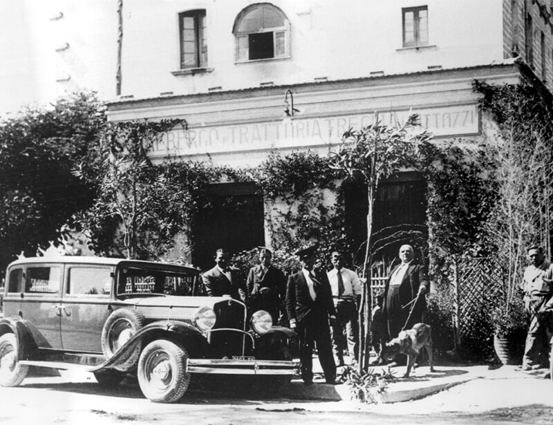 An old picture of the restaurant | Hotel Palace