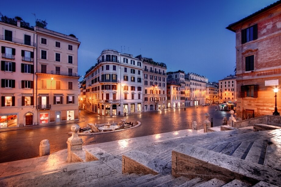 Cosa vedere a Roma - Piazza di Spagna - Hotel Raffaello Roma 3 stelle