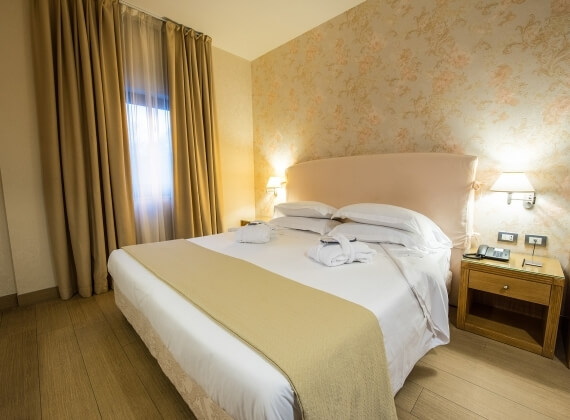 Spazi e comfort nelle camere superior di Hotel Touring