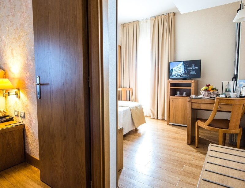 Camere pensate per tutta la famiglia all'Hotel Touring
