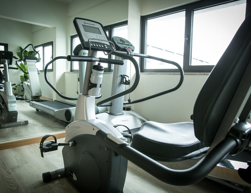 All the equipment for your work out at Hotel Touring!