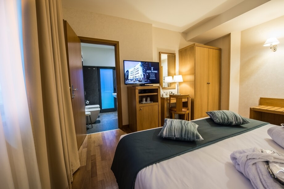 Luxury and comfort in the suite of Hotel Touring in Carpi