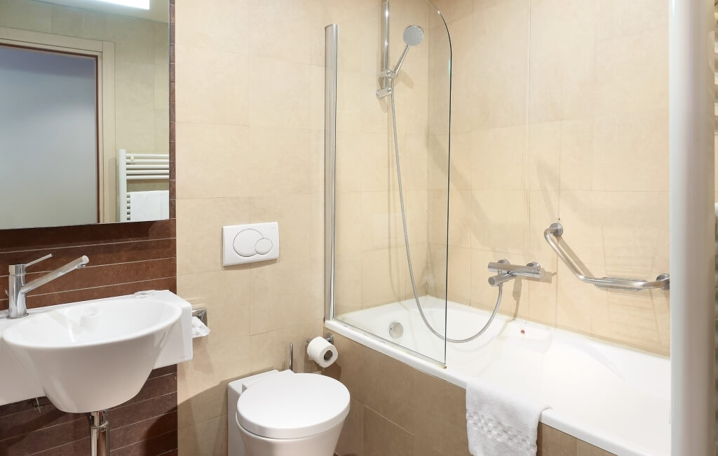 standard room bathroom