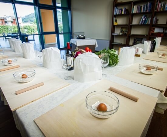 classroom for cooking course