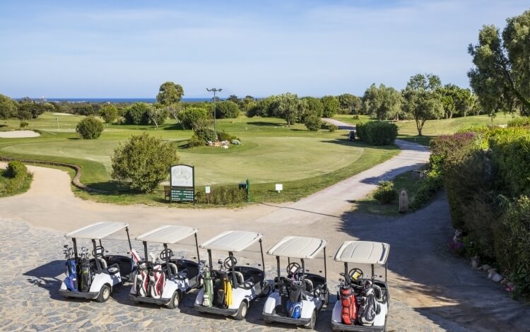 Golf cart campo da golf Is Molas