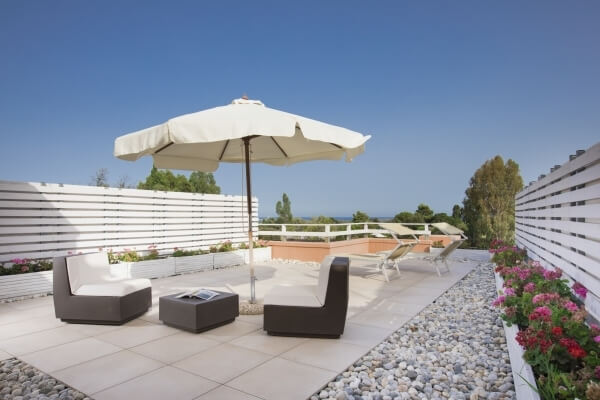 Panoramica terrazza Junior Suite