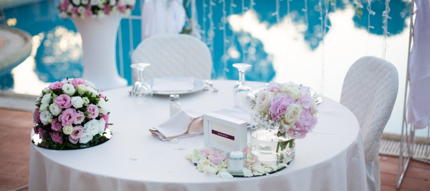 Tavolo banchetto nozze Is Molas