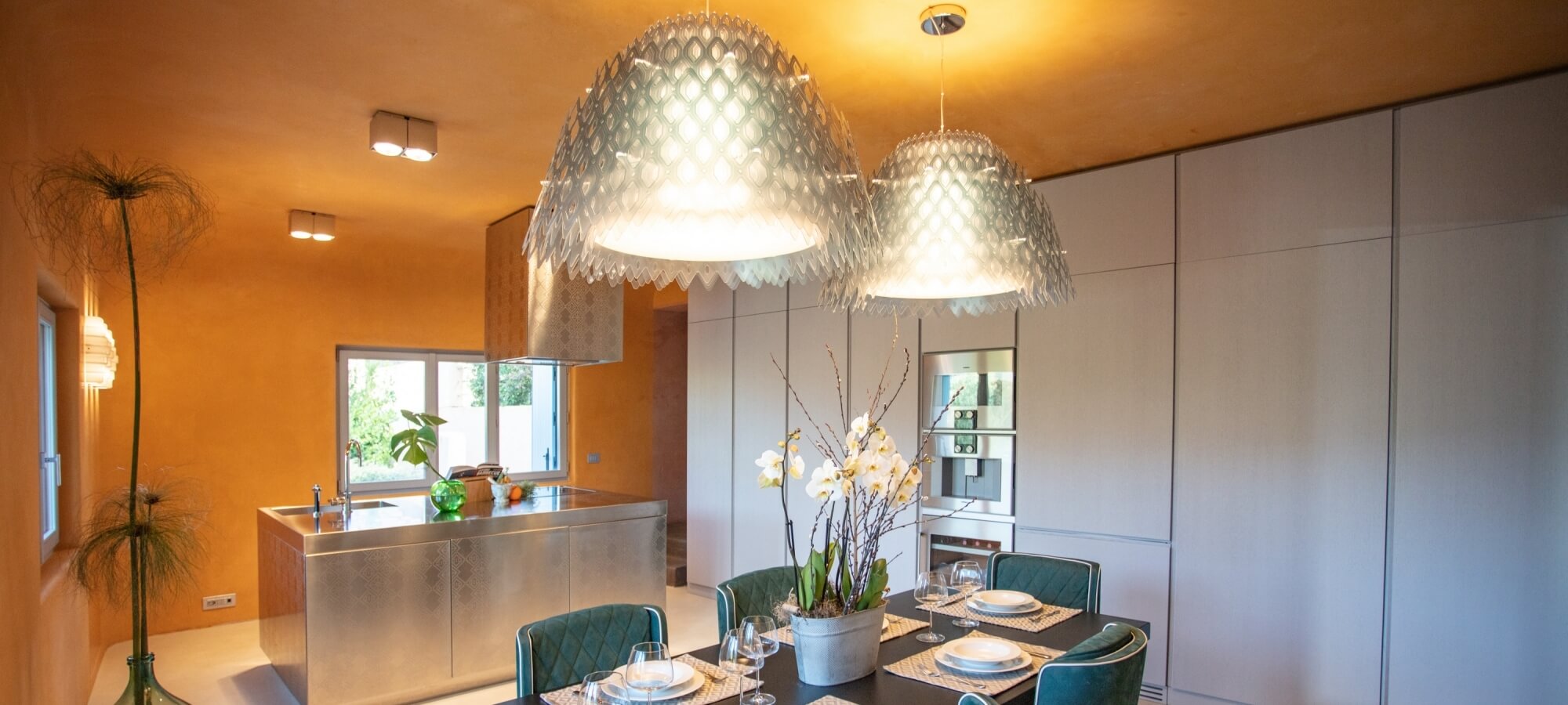 Arredamento Fuksas sala da pranzo