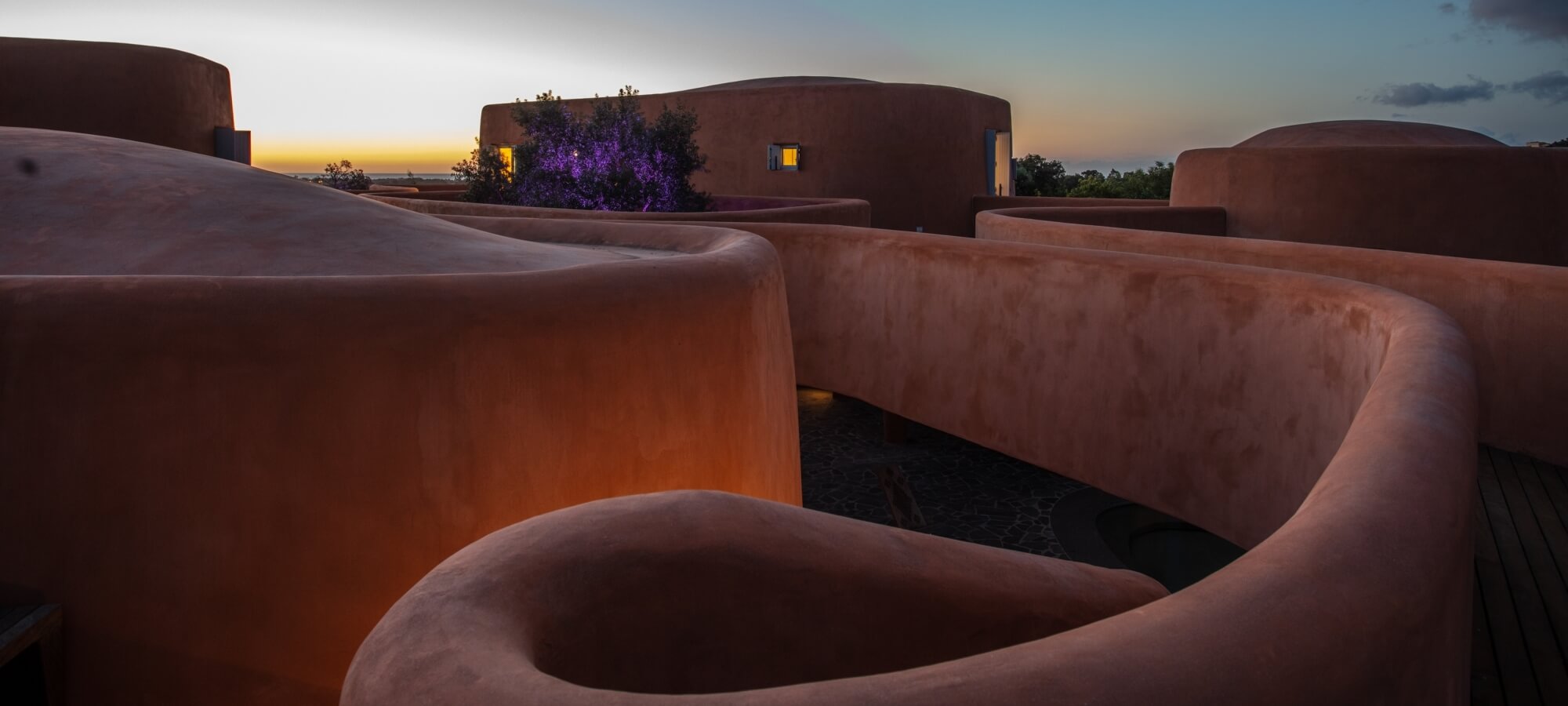 Tramonto in Villa di design in Sardegna