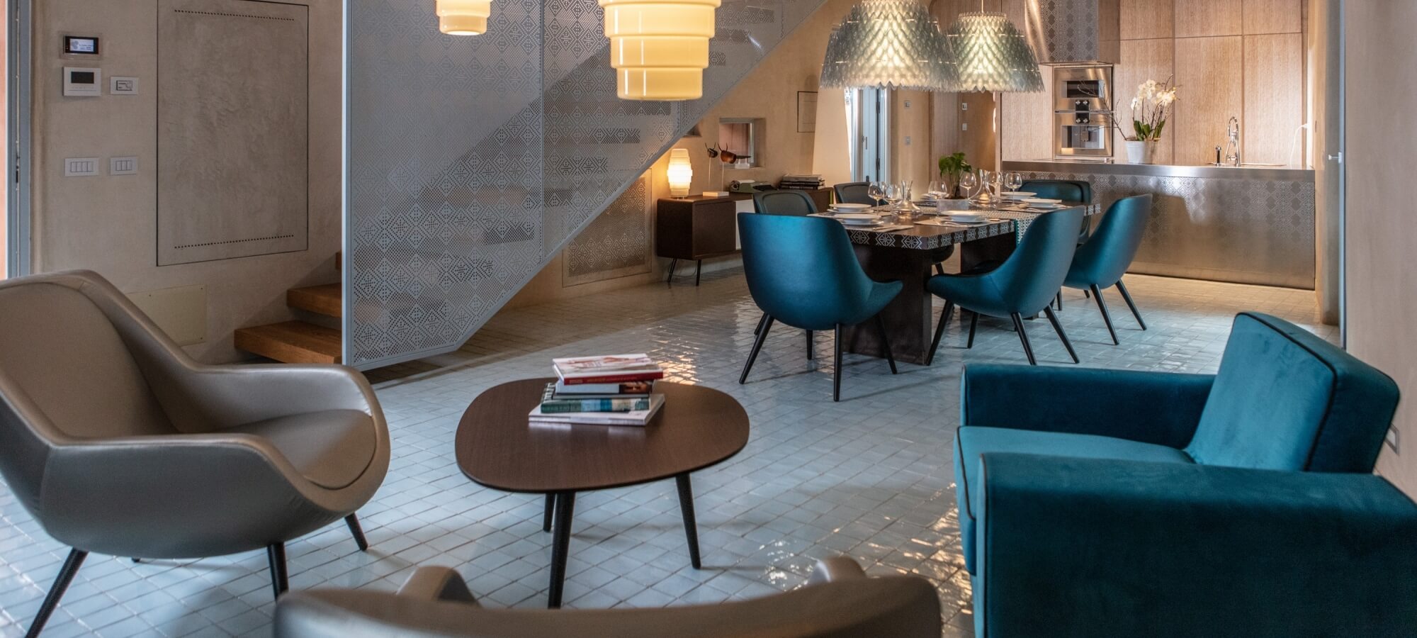 Arredamento design Fuksas in Villa in Sardegna