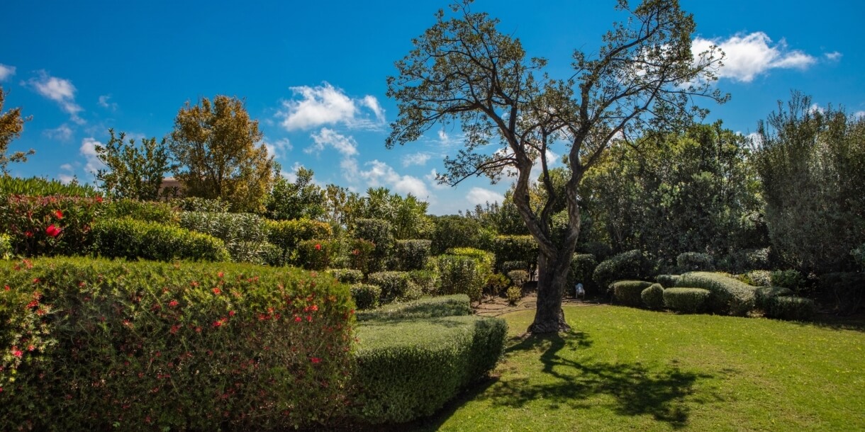 Giardino Villa Palas Sud Sardegna