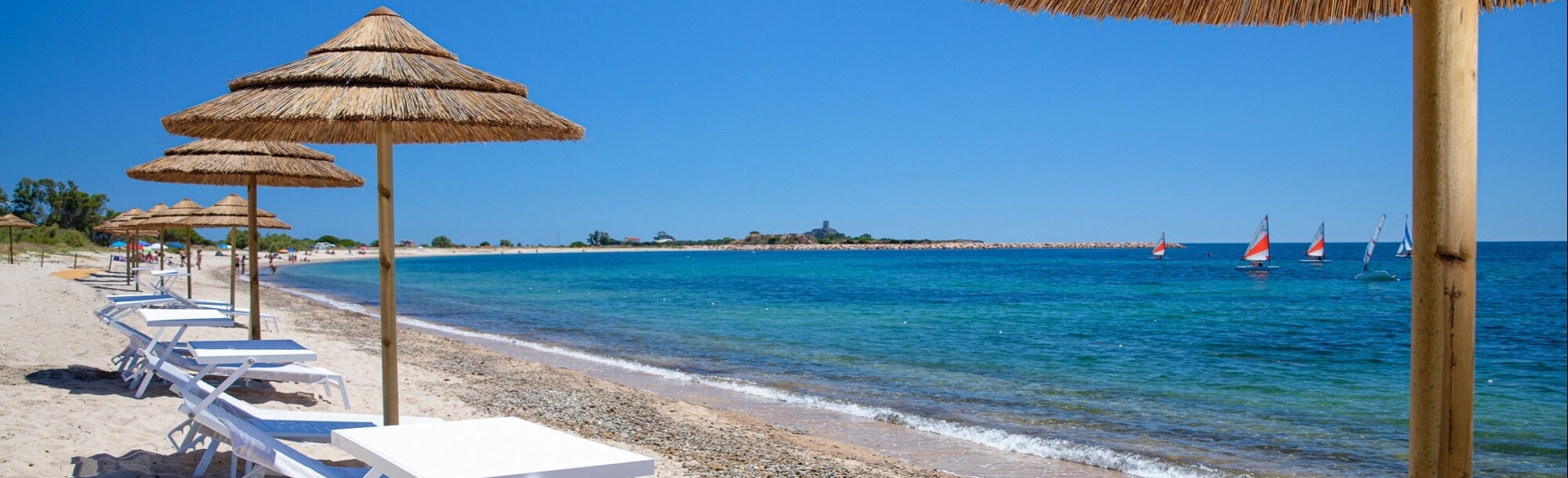 Spiaggia Is Molas Resort - Dettaglio lettini